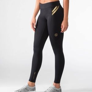 Black virus compression full pant